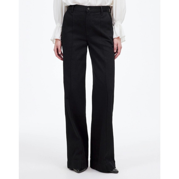 Madewell Superwide Leg Denim Trouser Jeans US Women's 27 - Picture 1 of 6